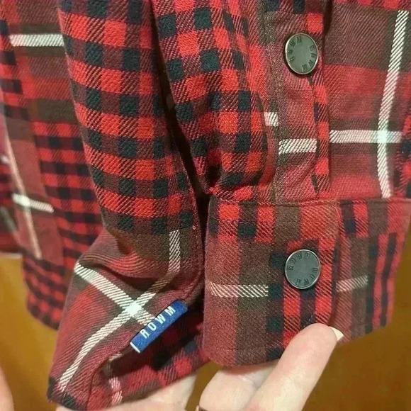 Rowm long sleeve flannel size XL - Picture 3 of 6
